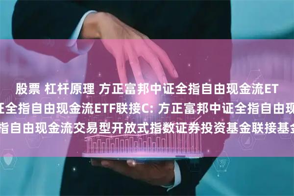 股票 杠杆原理 方正富邦中证全指自由现金流ETF联接A,方正富邦中证全指自由现金流ETF联接C: 方正富邦中证全指自由现金流交易型开放式指数证券投资基金联接基金基金份额发售公告