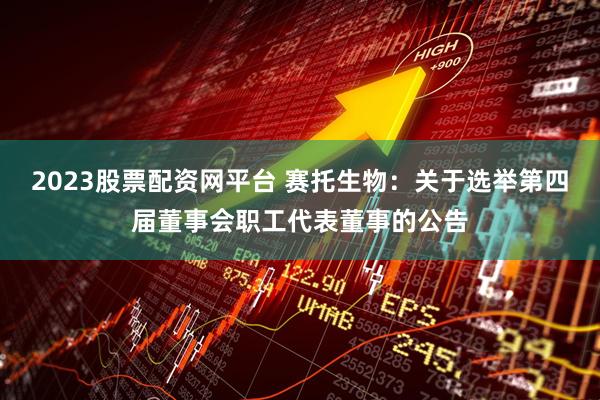 2023股票配资网平台 赛托生物：关于选举第四届董事会职工代表董事的公告